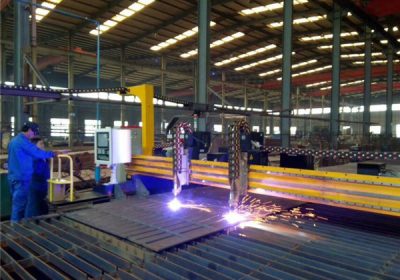 د کاربن فولاد CNC پلازما کترټر په چین کې د فلز کولو د ماشین کښت کې جوړ شوی